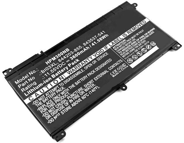 Bateria do laptopa HP Pavilion M3-U; Pavilion M3-U001DX; Pavilion X360 13-U113TU; Probook X360  11.55V  3600mAh