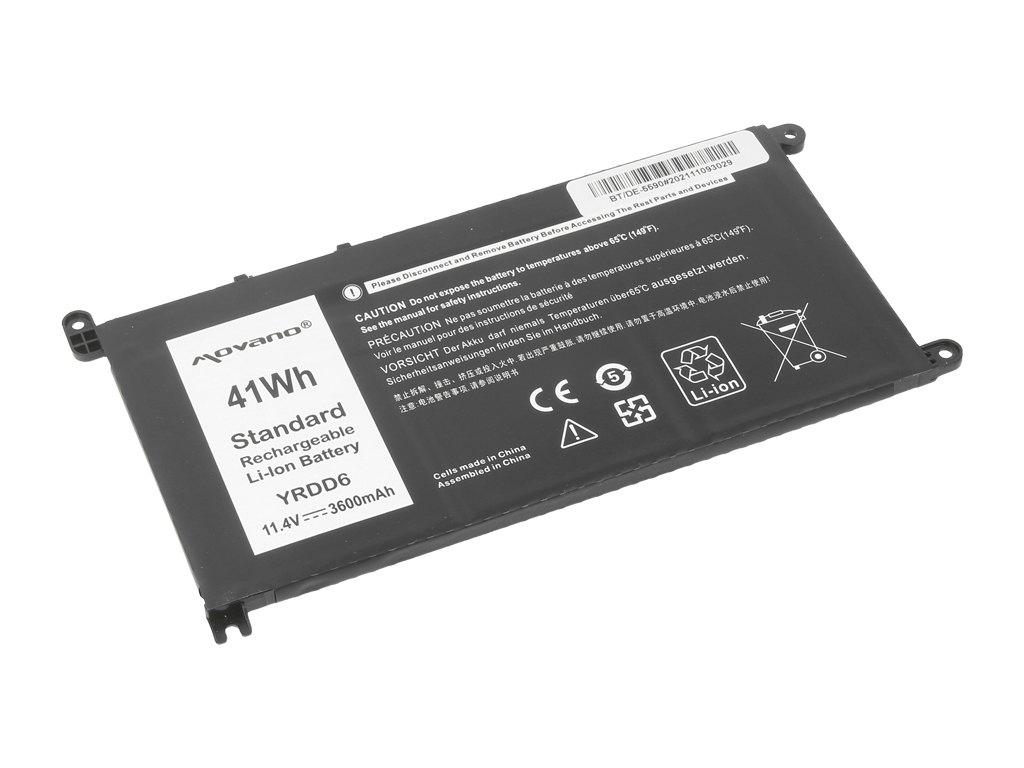 Bateria do laptopa Dell Vostro 3491; 5481; 5490; 5581; 5590  11.4 V  3600 mAh