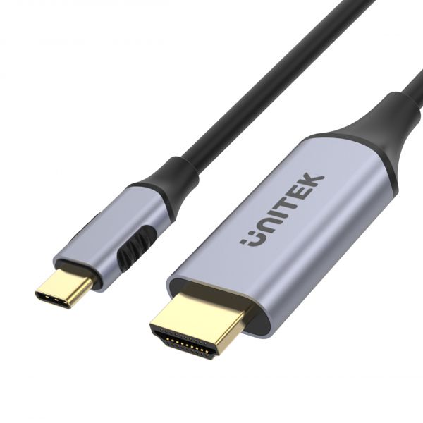 Kabel USB Type-C męski na HDMI męski  1.8 m  Unitek