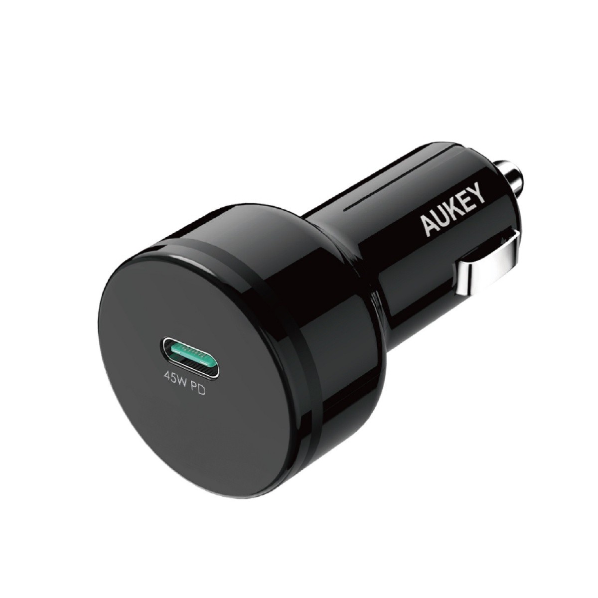 Ładowarka samochodowa  USB Type-C  45W  PD QC 3.0  Aukey