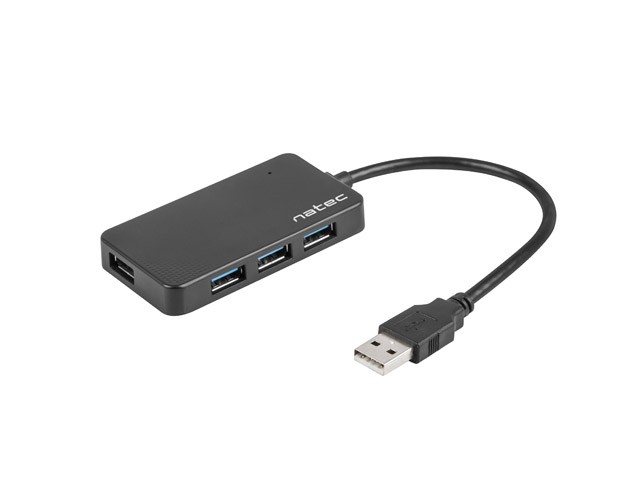 HUB USB 3.0  4 portowy zewnętrzny  Natec Moth