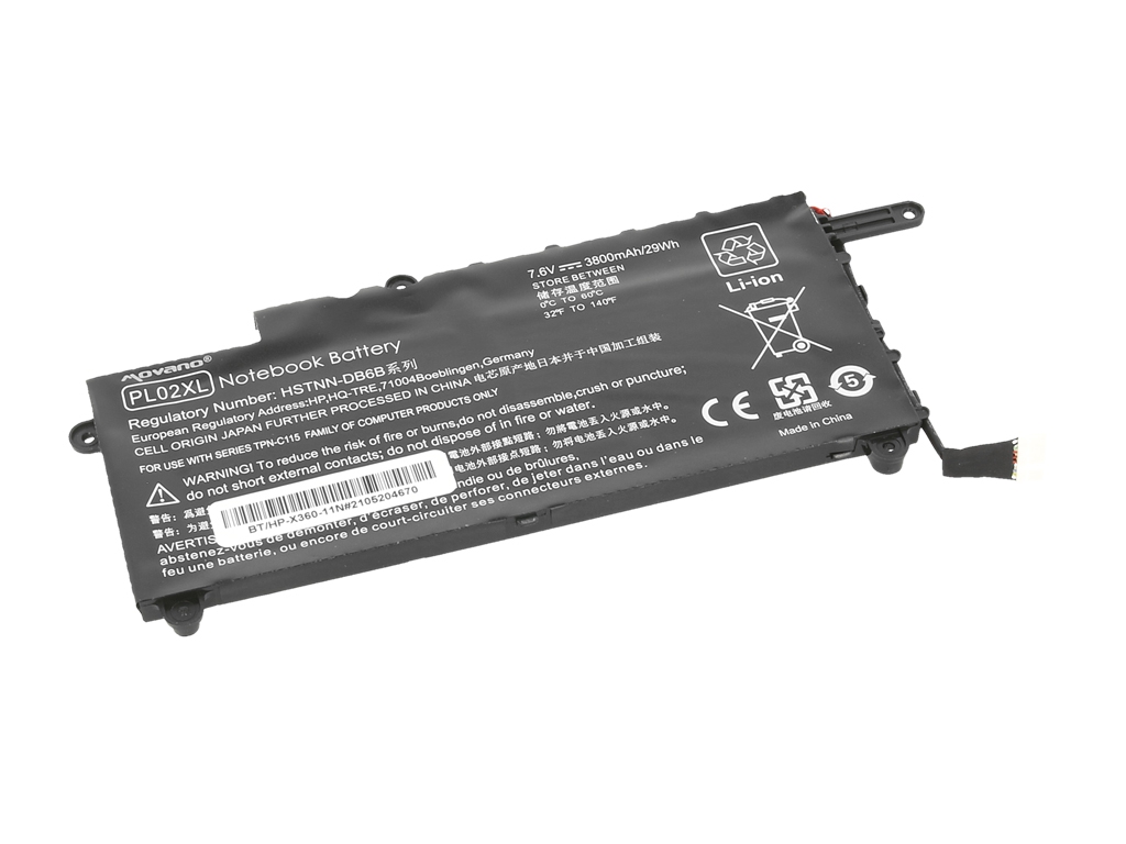 Bateria do laptopa HP Pavilion X360 11-N  7.6V  3400 mAh