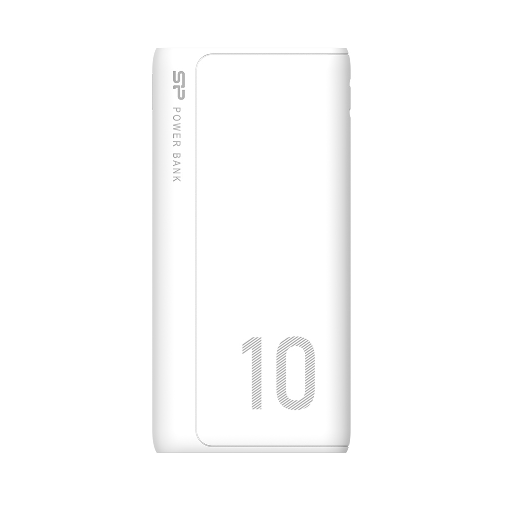 PowerBank Silicon Power 10000mAh GP15 1x USB-C, 2x USB-A  Biały