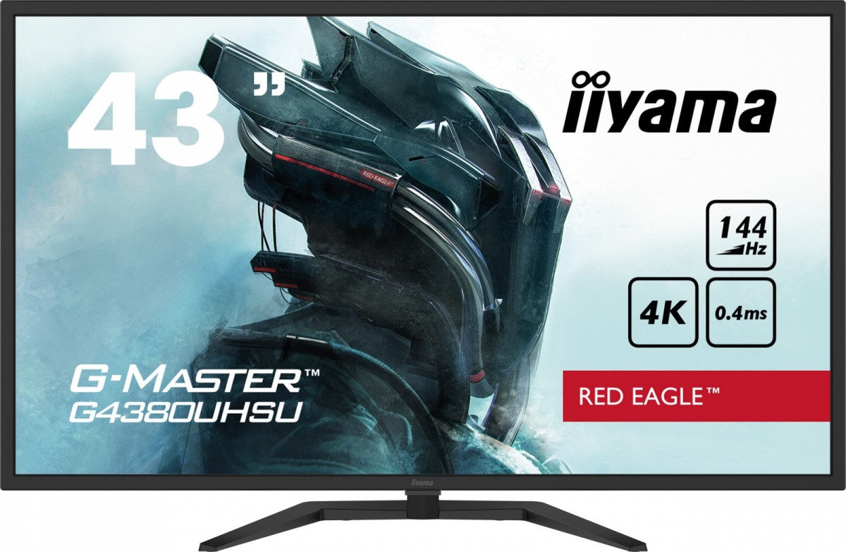 Monitor 43" iiyama G-MASTER gaming series G4380UHSU-B1  Red Eagle