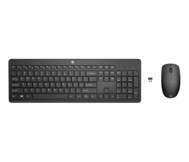 Zestaw bezprzewodowy klawiatura + mysz HP 230  Czarny