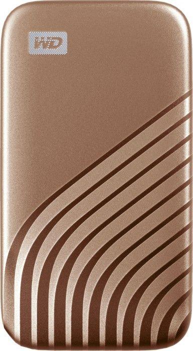 SSD USB 3.2 Type-C USB A  1TB  WD My Passport  Złoty