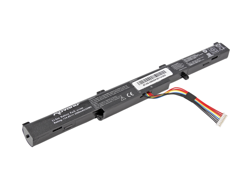 Bateria do laptopa Asus X550; A450; F450; K550  14.8 V  2600 mAh