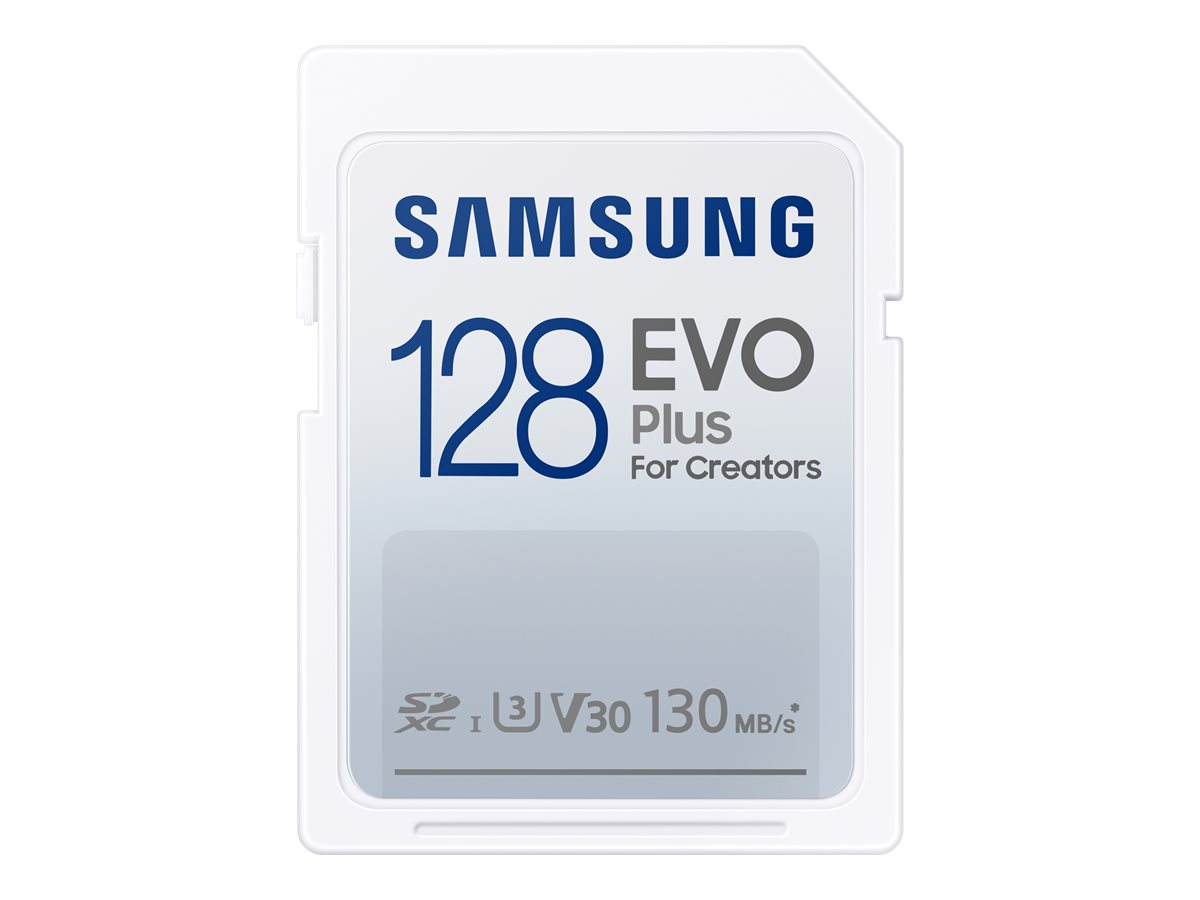 - karta pamieci SD  128GB SDXC  Samsung EVO Plus  130MB/s