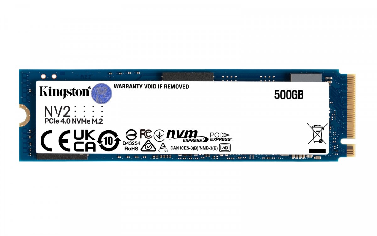 SSD M.2 NVMe PCIe Gen.4   500GB  Kingston NV2