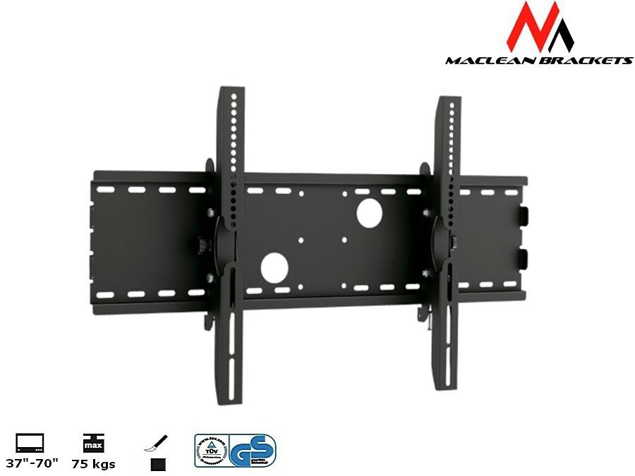 Uchwyt do mocowania LCD 37" - 70" - 75 kg  Ścienny  uchylny  Maclean