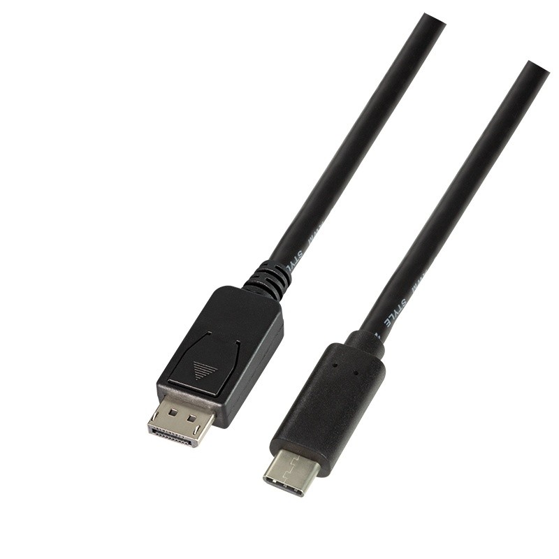Kabel USB Type-C męski na DisplayPort męski  1.8 m  LogiLink
