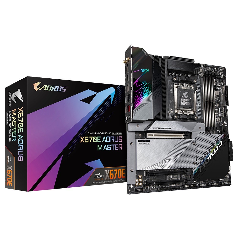 Płyta Socket AM5  Gigabyte X670E AORUS MASTER