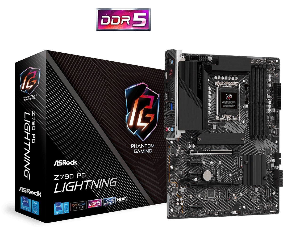Płyta Socket LGA1700  ASRock Z790 PG Lightning