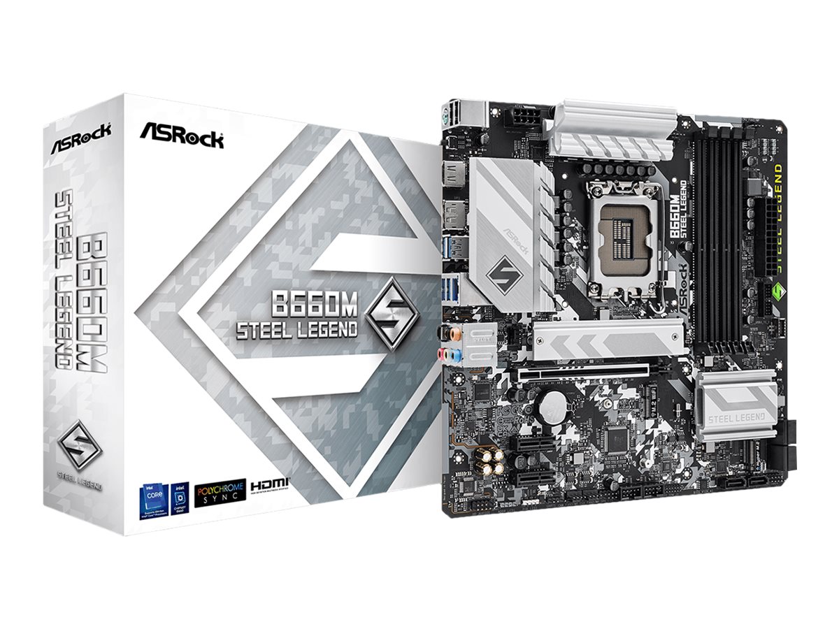 Płyta Socket LGA1700  ASRock B660M STEEL LEGEND