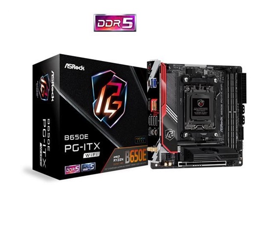 Płyta Socket AM5  ASRock B650E PG-ITX WIFI