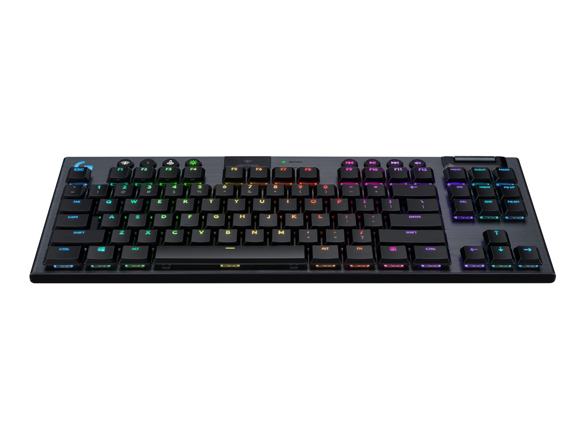 Klawiatura bezprzewodowa Logitech G915 TKL Tenkeyless Lightspeed RGB