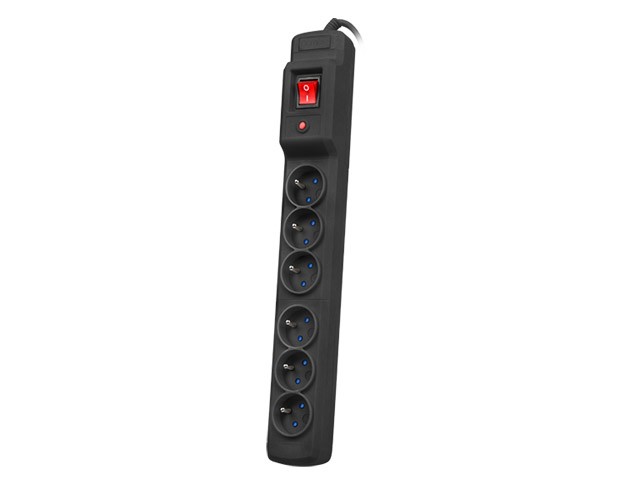 Listwa zasilająca Armac MULTI M6  6 gniazd  4.5m  Czarna