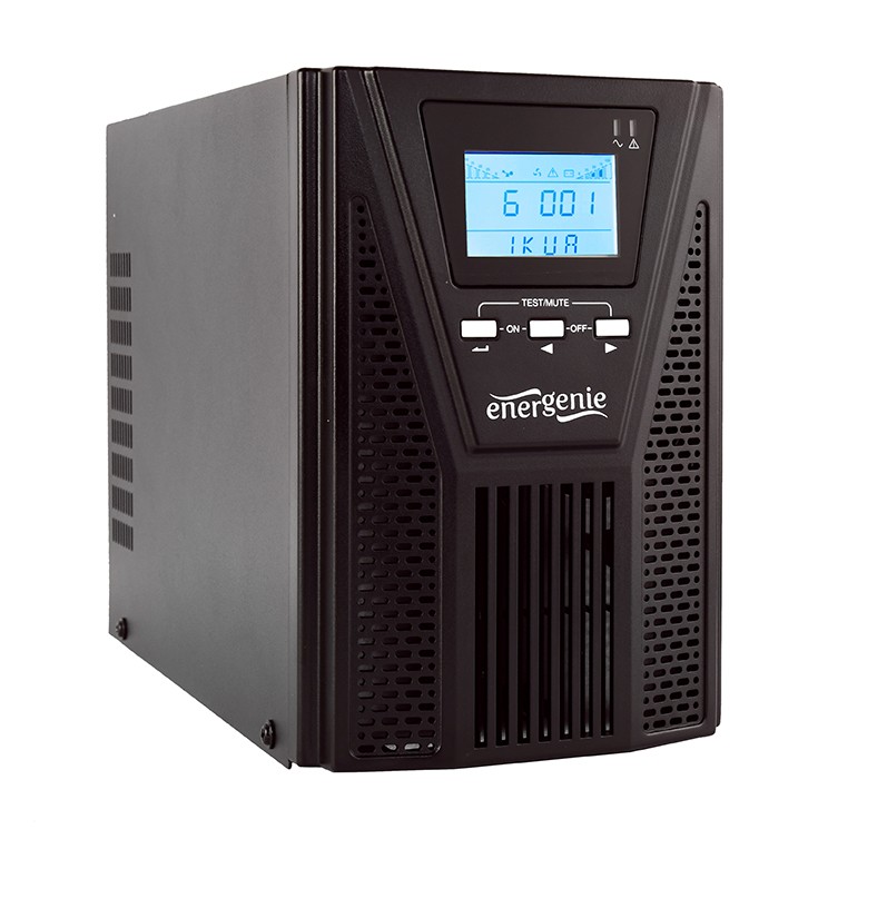 Zasilacz awaryjny UPS - Gembird  1000VA On-Line 3xIEC 1xSchuko