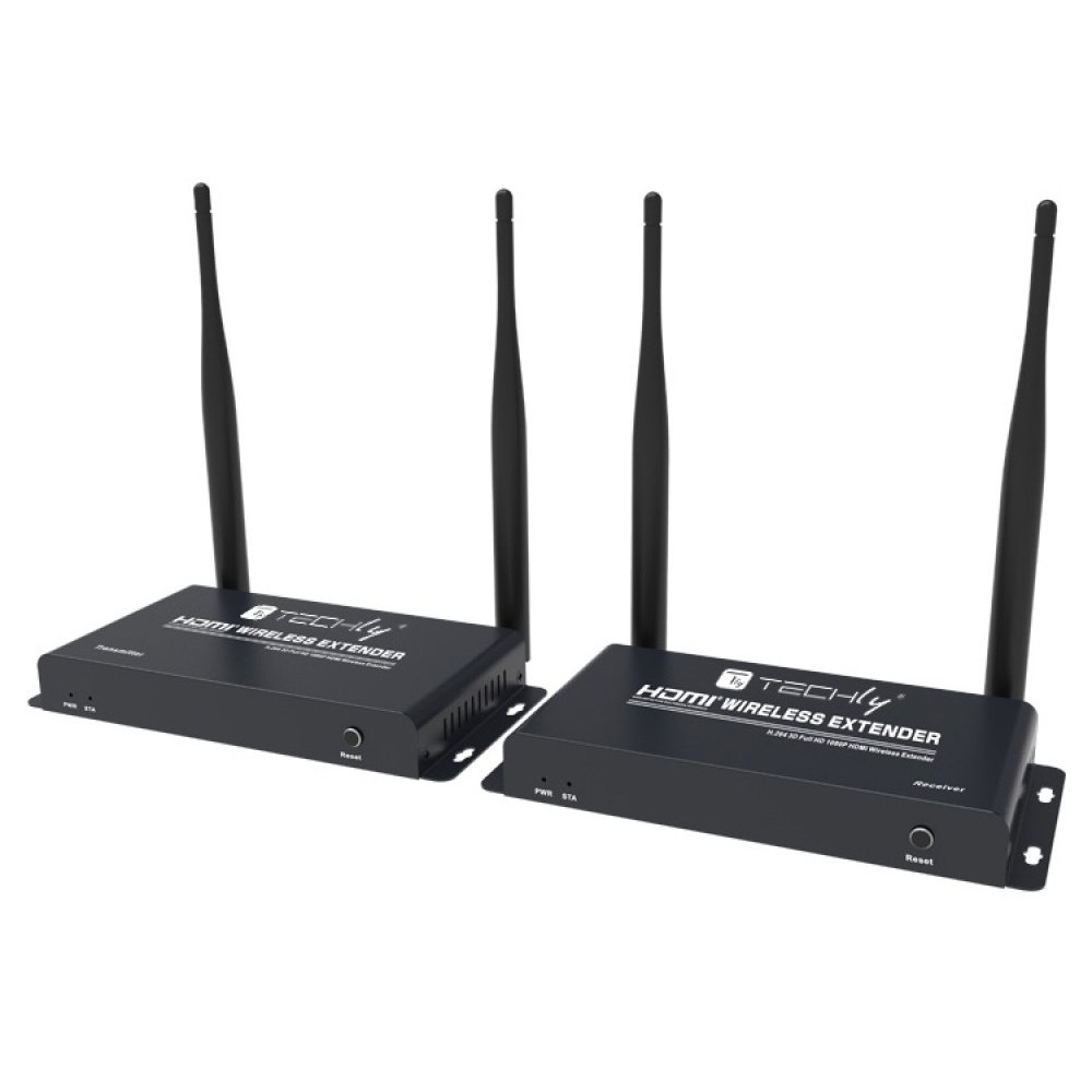 Bezprzewodowy Extender HDMI do 200m Full HD  Techly