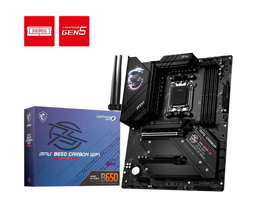 Płyta Socket AM5  MSI MPG B650 CARBON WIFI