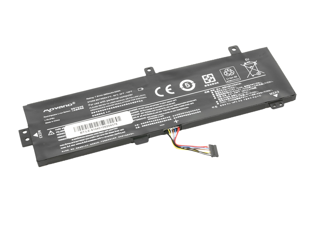 Bateria do laptopa Lenovo IdeaPad 310; 510  7.6 V  4100 mAh