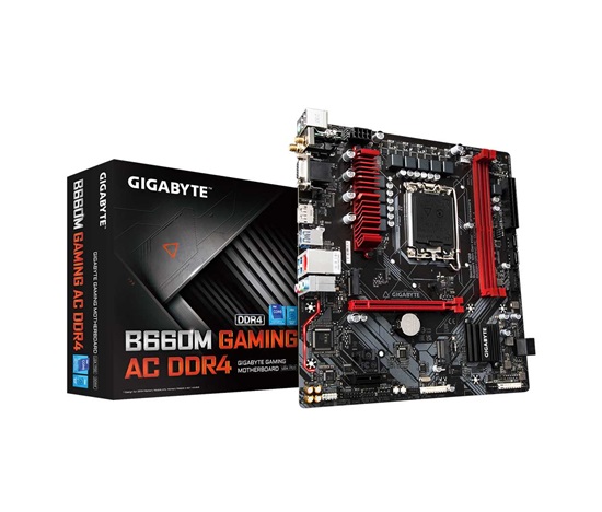 Płyta Socket LGA1700  Gigabyte B660M GAMING AC DDR4
