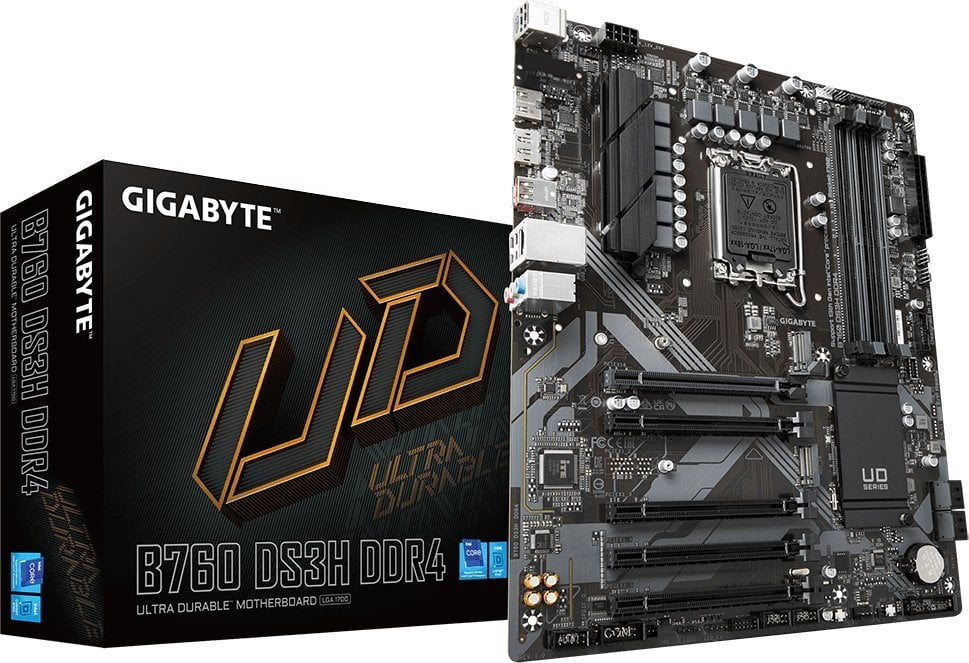 Płyta Socket LGA1700  Gigabyte B760 DS3H DDR4