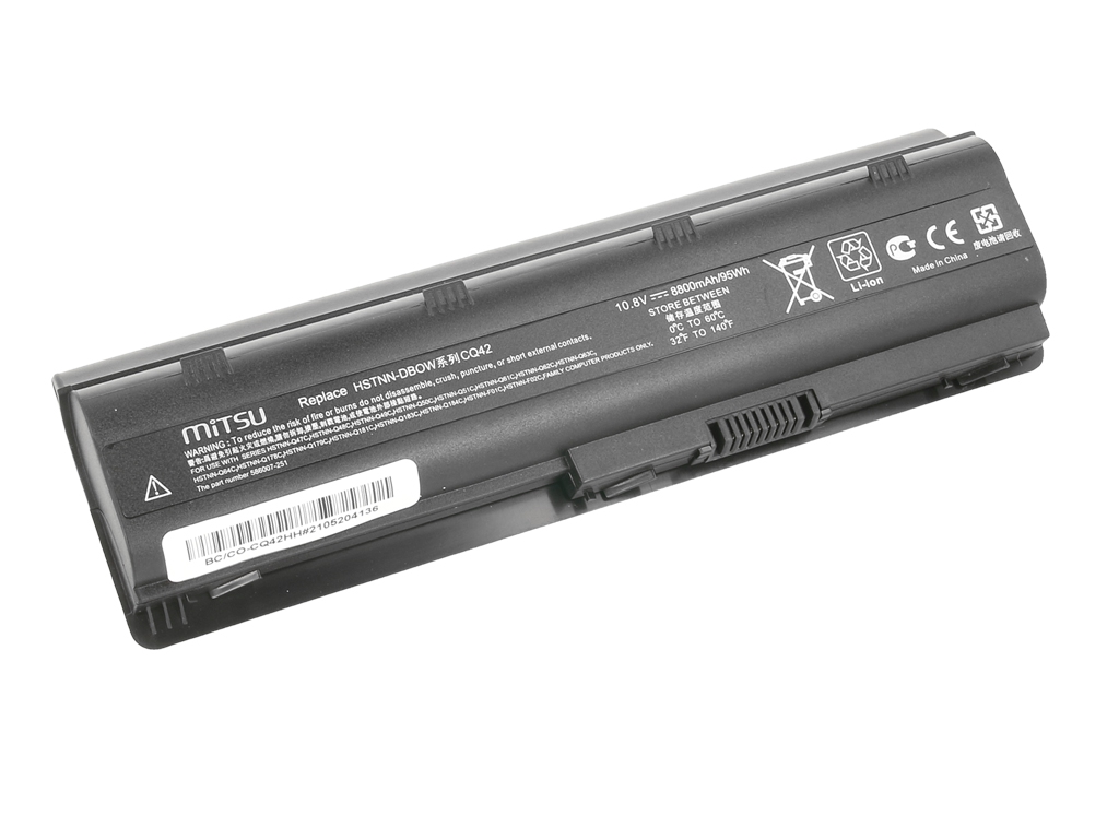 Bateria do laptopa Compaq Presario CQ42; CQ62; CQ72 10.8 V  8800 mAh