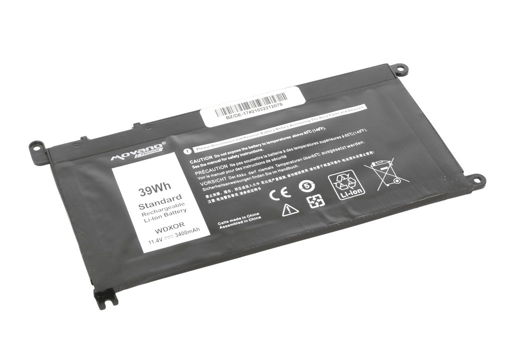 Bateria do laptopa Dell Inspiron 13; 15; 17; Latitude 3480; 3490; 3580; 3590; Vostro 5568; 5481; 5581  11.4 V  3400mAh