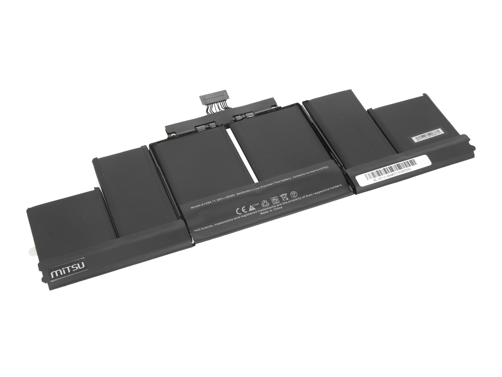 Bateria do laptopa Apple MacBook Pro 15" - A1494 (2013, 2014)  11.26 V  8440 mAh