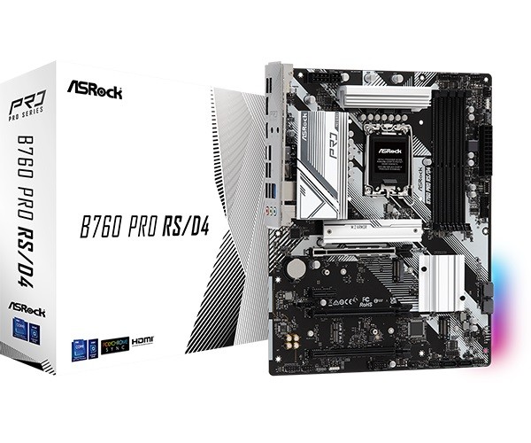Płyta Socket LGA1700  ASRock B760 PRO RS/D4