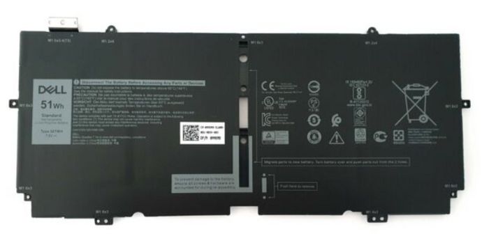 Bateria do laptopa Dell 51WHR, 4 Cell, Lithium Ion