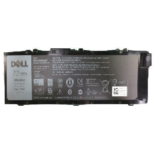 Bateria do laptopa Dell 72WHr, 6-Cell, Primary Lithium-Ion