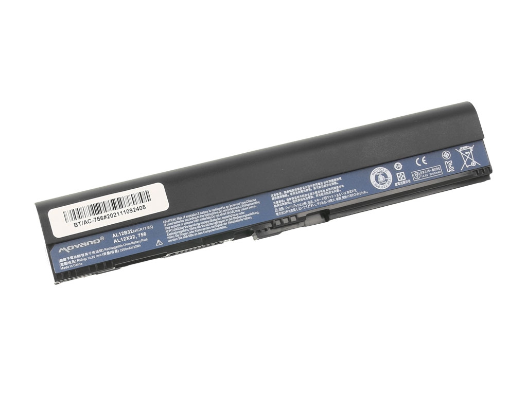 Bateria do laptopa Acer Aspire One 725; 756 14.8 V  2200 mAh
