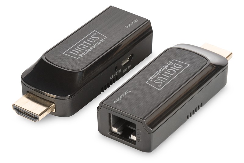 Extender HDMI po skrętce kat6/6a/7 do  50m Full HD  Digitus