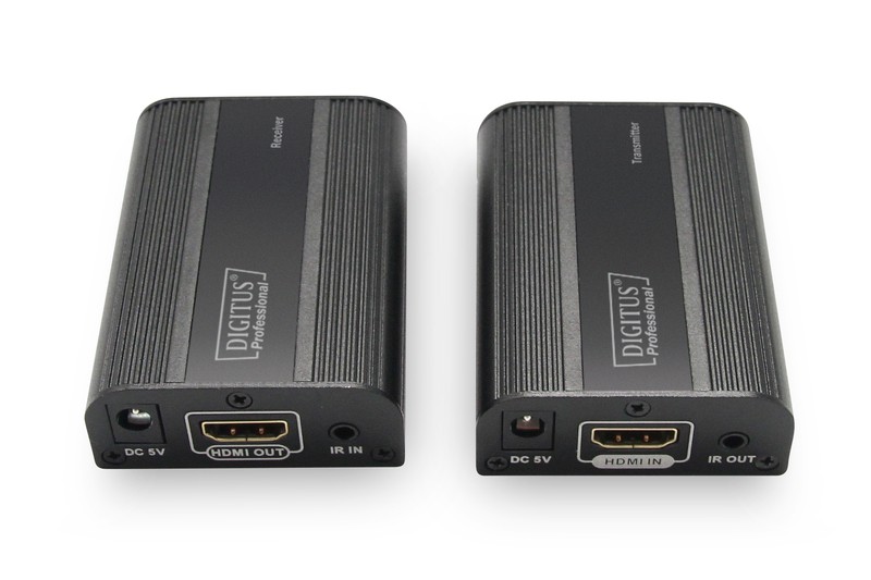 Extender HDMI po skrętce kat6/6a/7 do  30m/60m 4K  Digitus