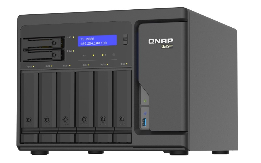 Sieciowy serwer plików NAS QNAP TS-h886-D1602-8G