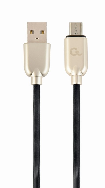 Kabel USB 2.0 męski A na microUSB męski  2.0 m  Gembird  Oplot
