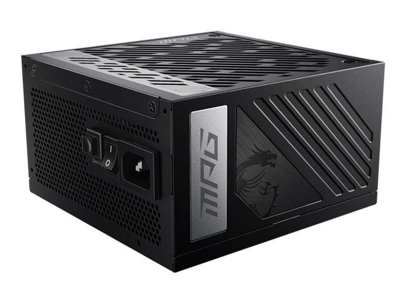 Zasilacz ATX   850W  MSI MPG A850G PCIE5 Modularny  80 Plus Gold