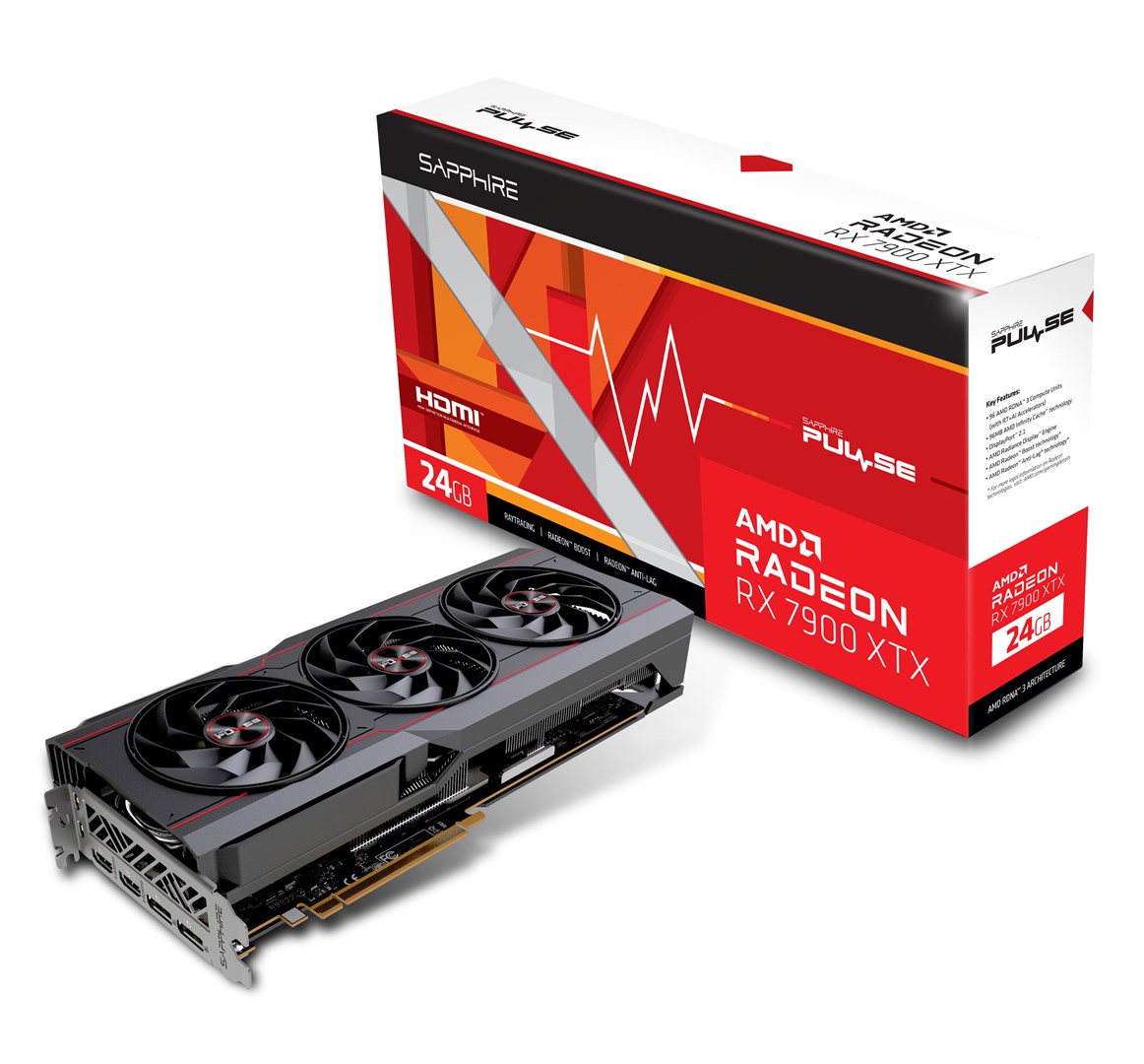 Radeon RX 7900 XTX  24GB  Sapphire  Pulse