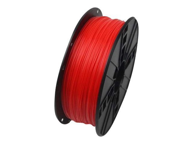 Filament PLA 1,75mm 1kg  Fluorescencyjna czerwień  Gembird