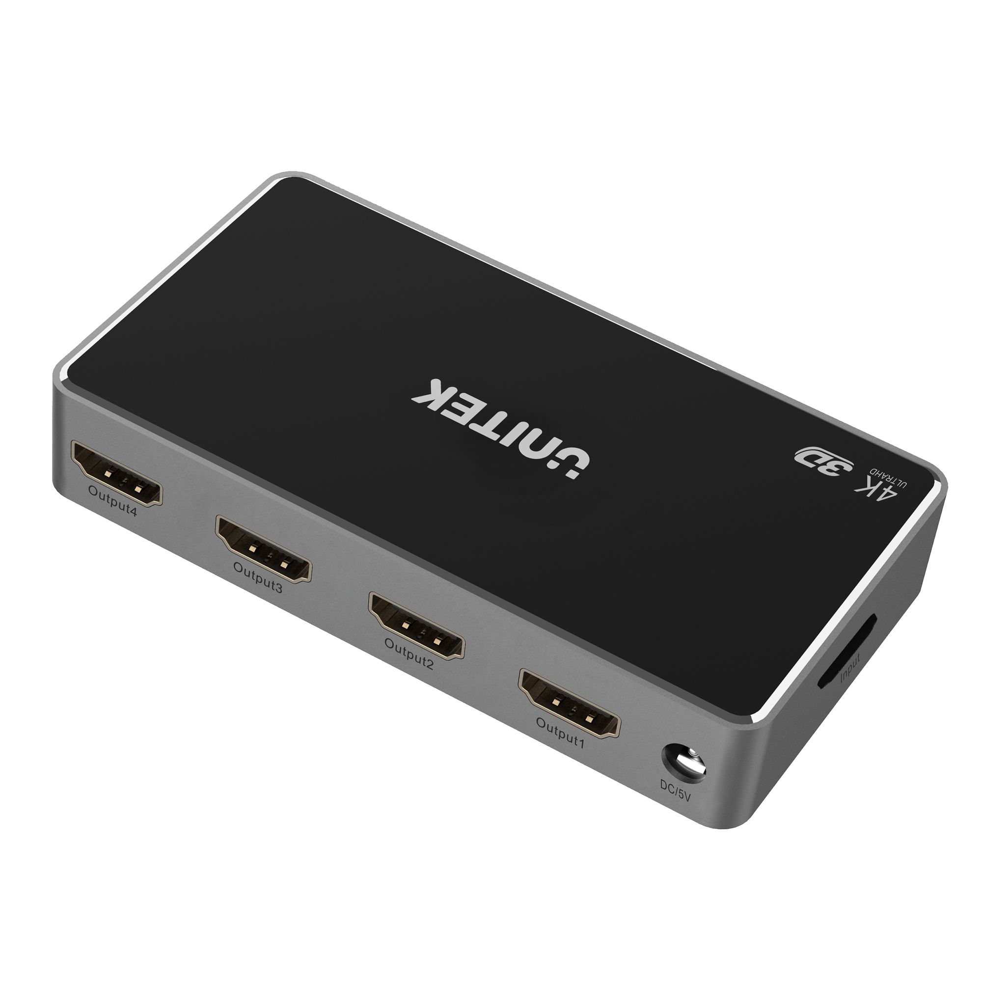 Splitter HDMI 1 Nadajnik -> 4 Odbiorniki 4K  Unitek