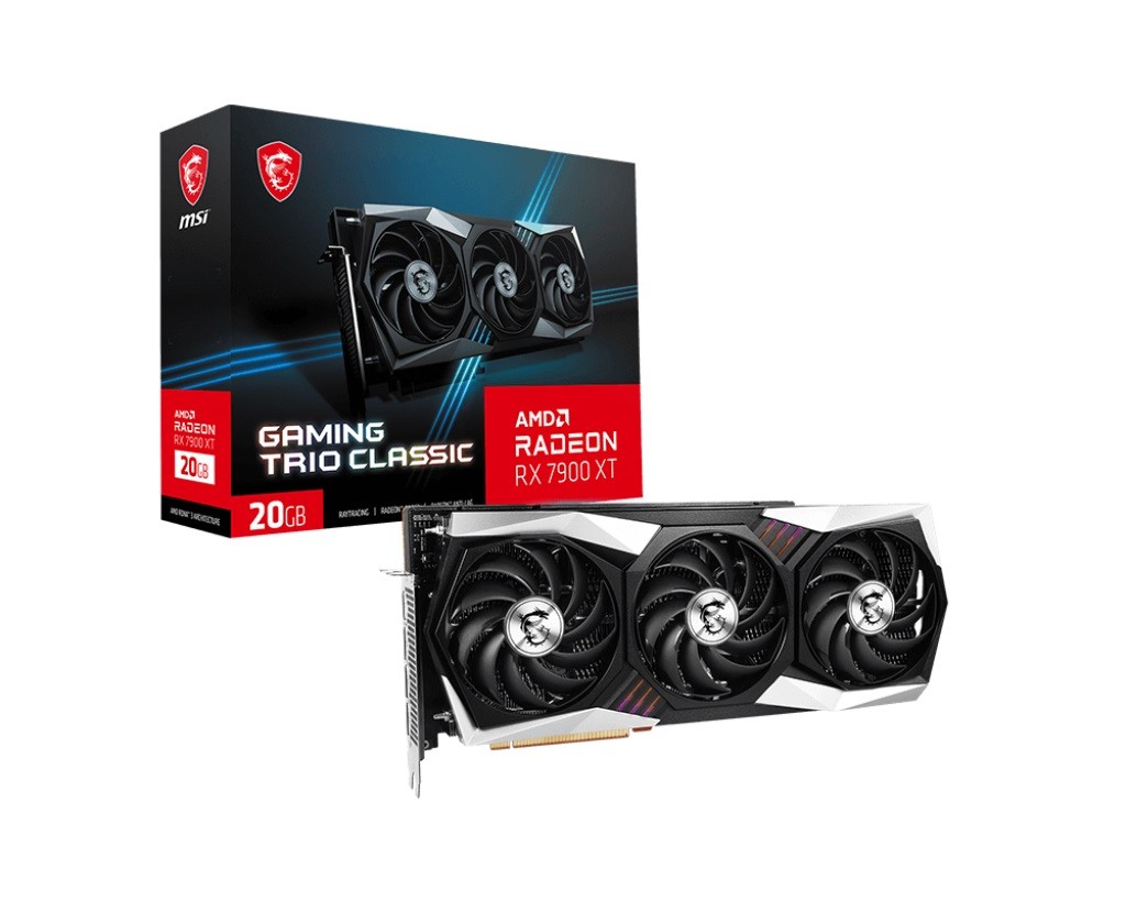Radeon RX 7900 XT  20GB  MSI  Gaming Trio Classic