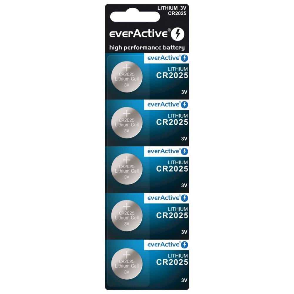 Bateria CR2025  5 szt.  everActive
