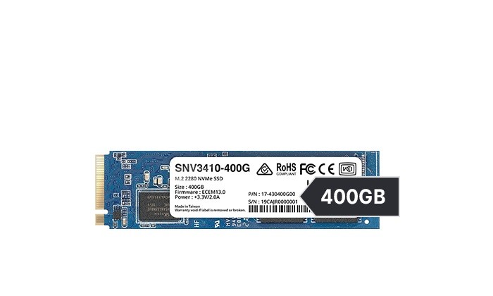 SSD M.2 NVMe   400GB  Synology SNV3410-400G