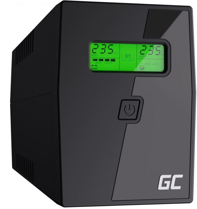 Zasilacz awaryjny UPS - Green Cell  800VA 480W Power Proof