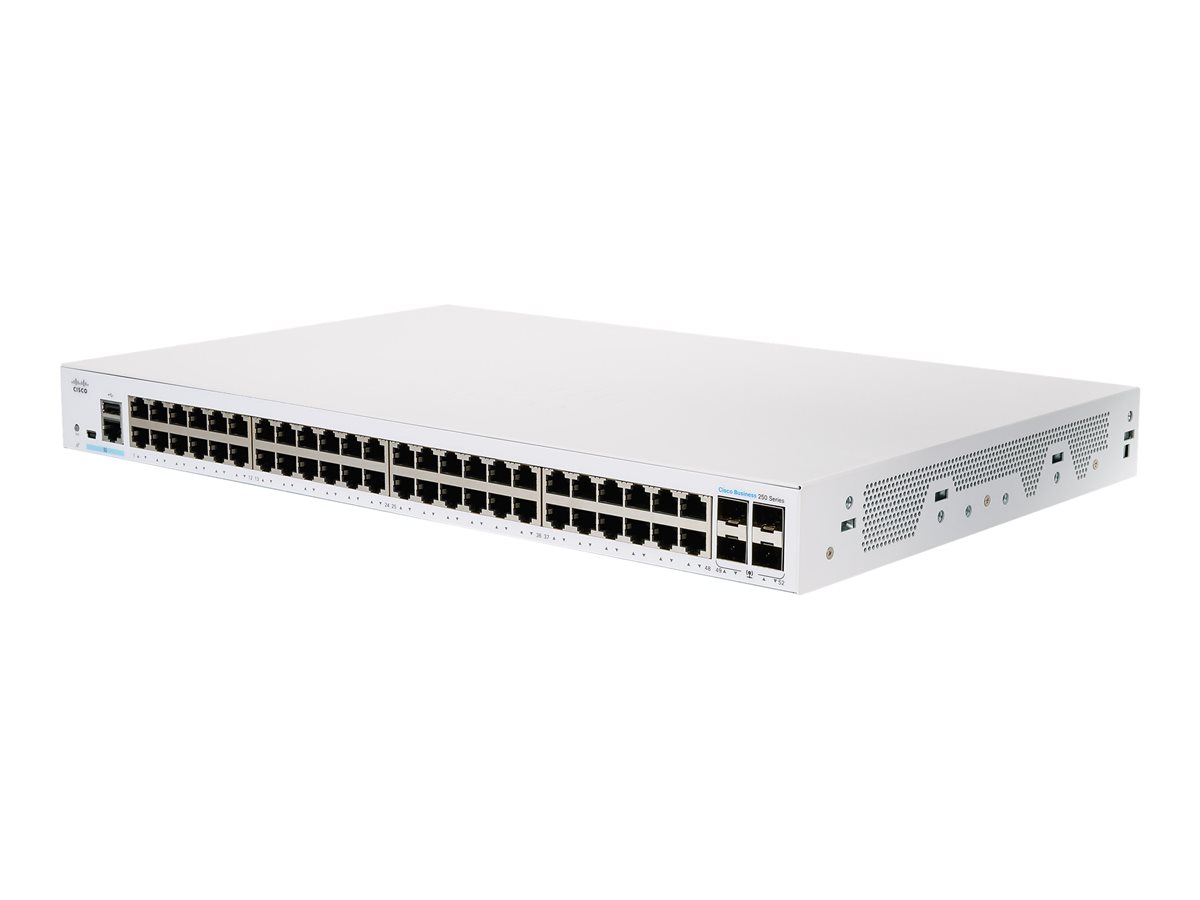 Switch Cisco CBS250-48T-4G  Smart 48-port Gigabit 4X1G SFP