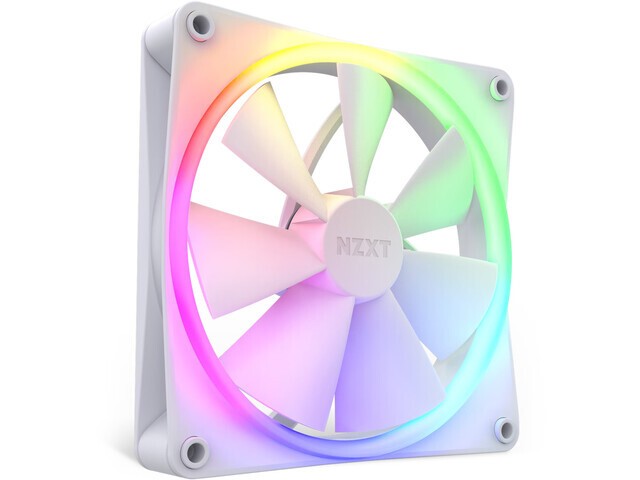 Wentylator  140 mm  NZXT F140 RGB  Biały