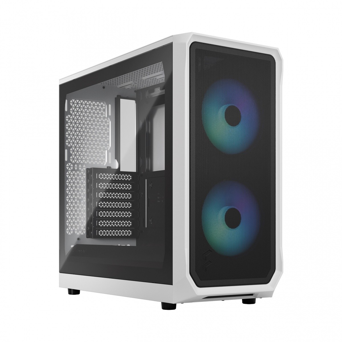 Obudowa Fractal Design Focus 2 RGB TG Clear Tint  White