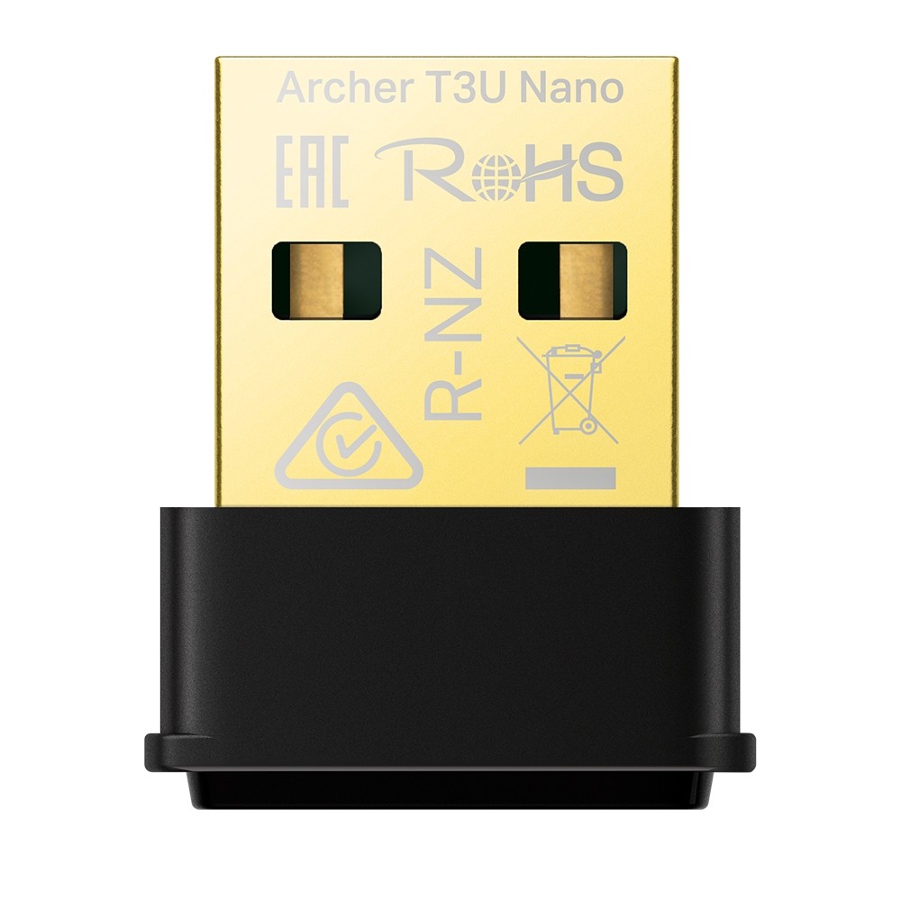 Bezprzewodowa karta sieciowa USB Wi-Fi AC1300  802.11ac  TP-Link Archer T3U Nano